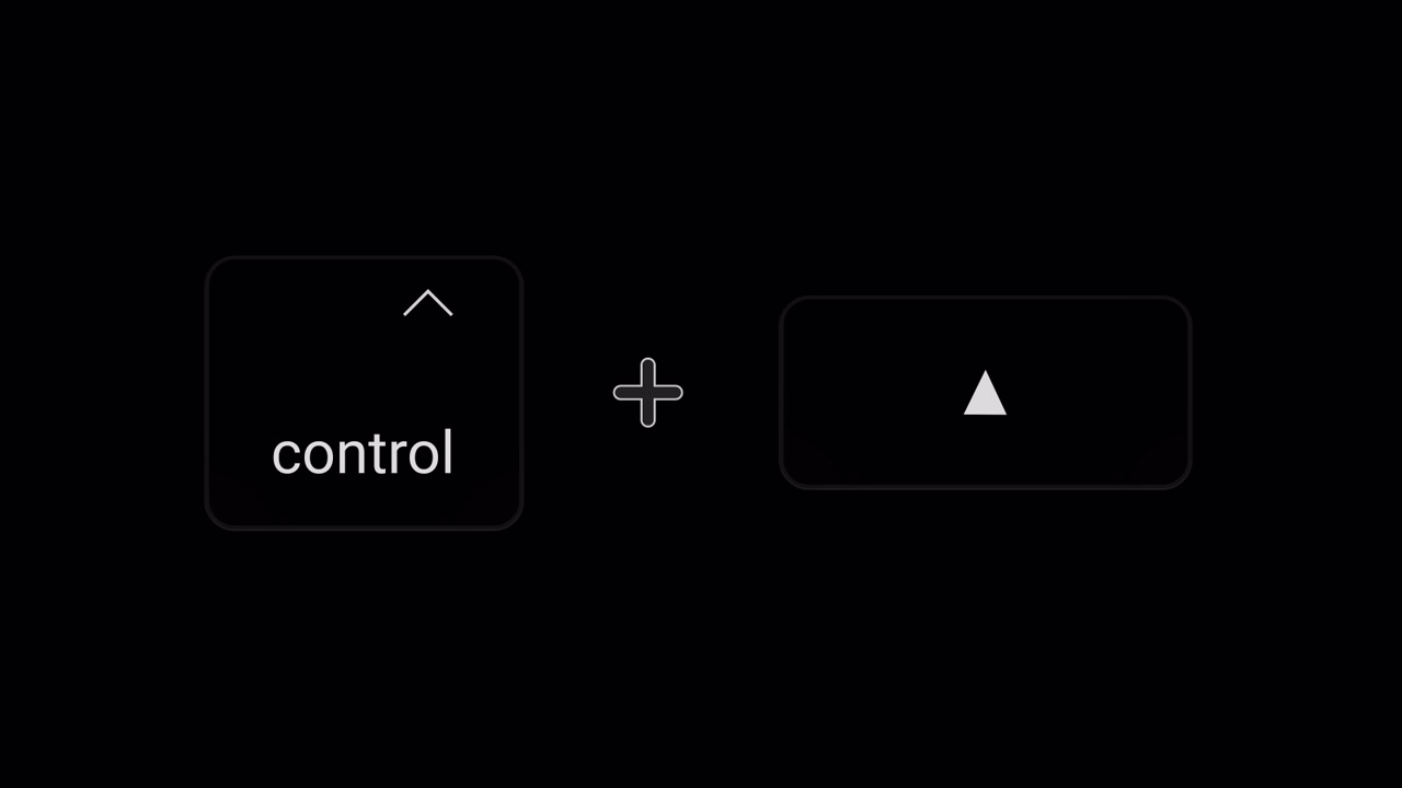 Movimento di Apertura Vista di Mission Control Ctrl Su