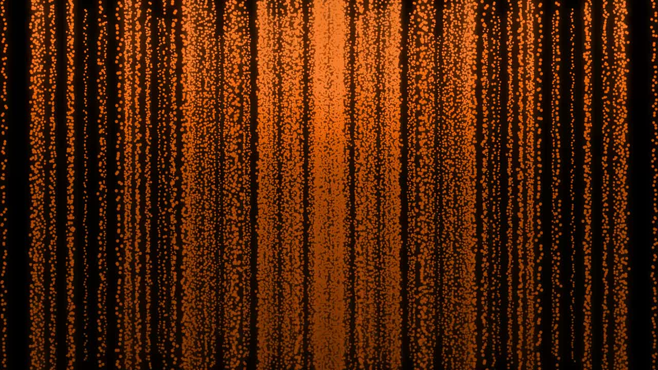 Orange color Dot Shape Pattern animation motion graphics