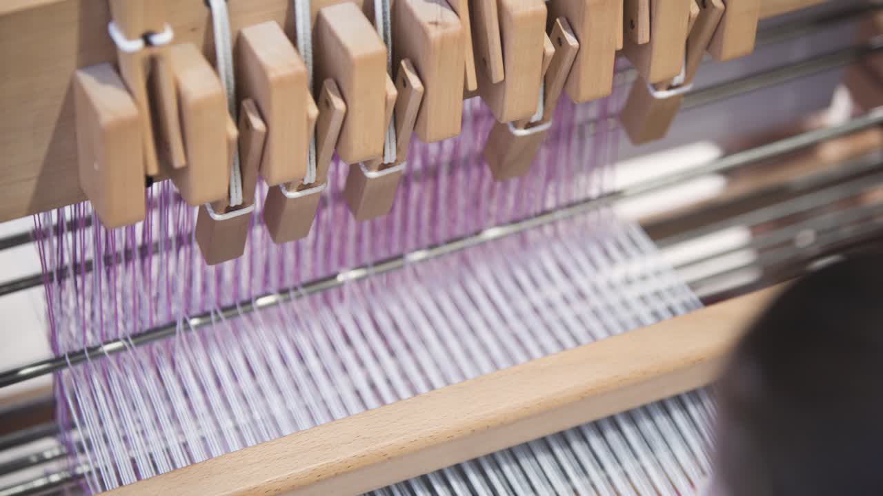 Weaving on a Loom