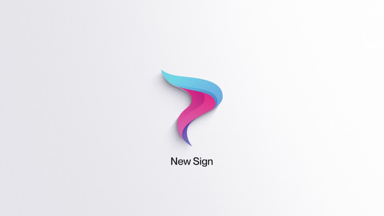 A simple and clean animated logo reveal | Premium Stock Video Footage
