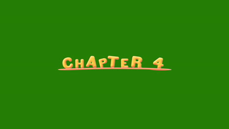 Chapter-4-Wobbly-gold-yellow-text-Animation-pop-up-effect-on-a-green-screen---chroma-key