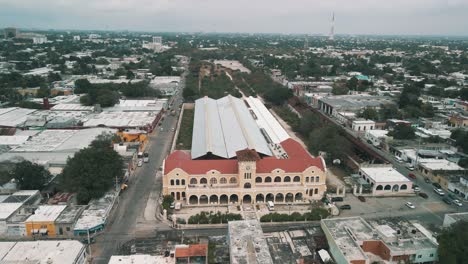 vista aerea de la estacion de tren en merida yucatan