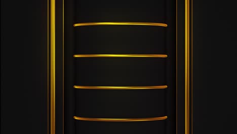modern gold and black design
