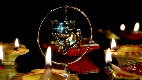deepak burn in the dark. deepawali
