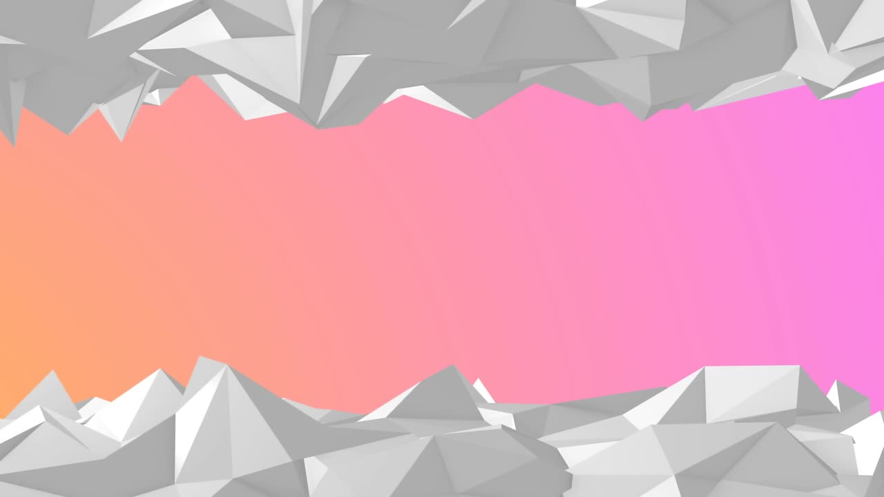 모션 그래픽, 인포 그래픽 및 디지털 포스터를위한 움직이는 선과 삼각형과 함께 추상적인 미래 기하학적 배경. 움직이는 점, 선 및 삼각형 배경