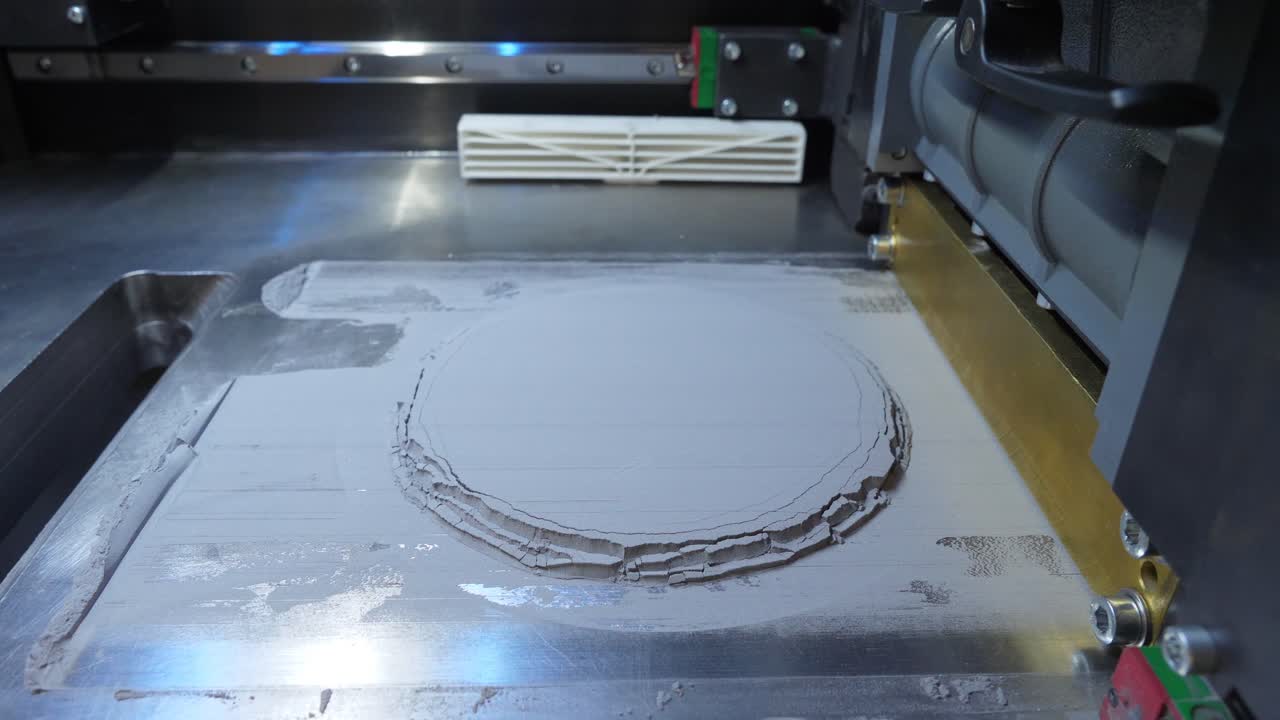 3D Printing Metal Part - Powder Bed Fusion Process