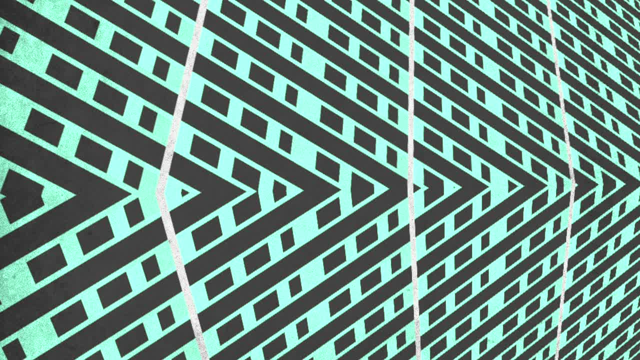 Abstract pattern with green and black zigzag lines. Simple yet dynamic design creates a visually appealing pattern