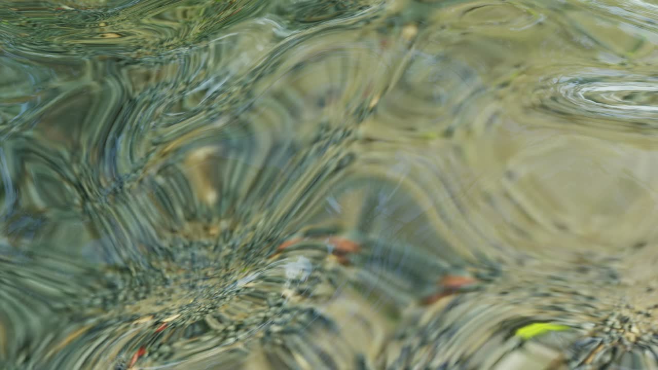 animación de agua limpia abstracta