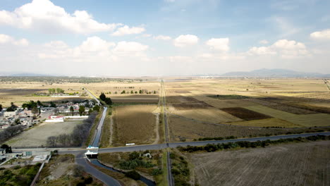 Drone-view-of-abandoned-railroad-in-Mexico-countryside