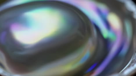 abstract iridescent light reflections