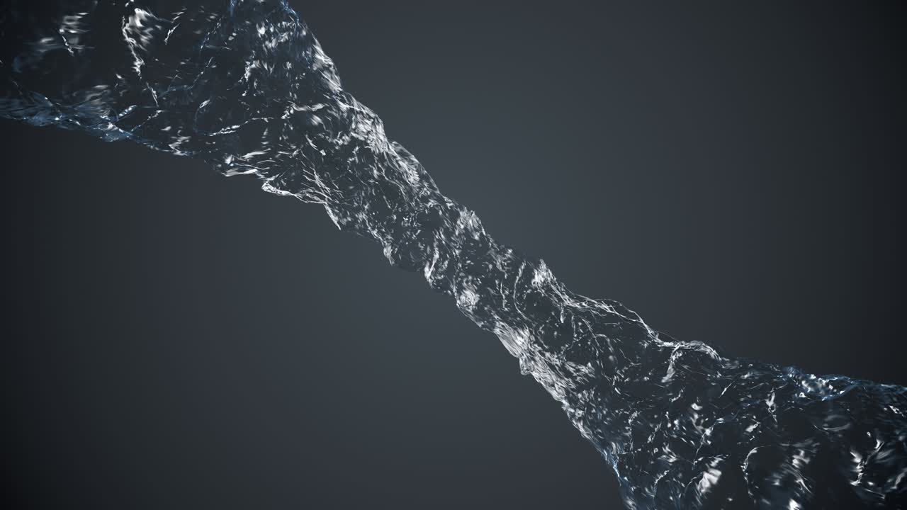 액체 소용돌이 액체 파동 루프 애니메이션