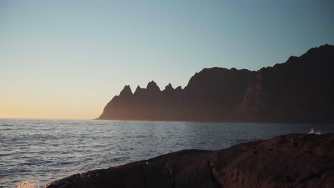 a scenic coastal area, tungeneset, norway - wide