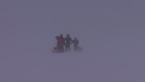 an arctic expedition is lost in a blizzard 2