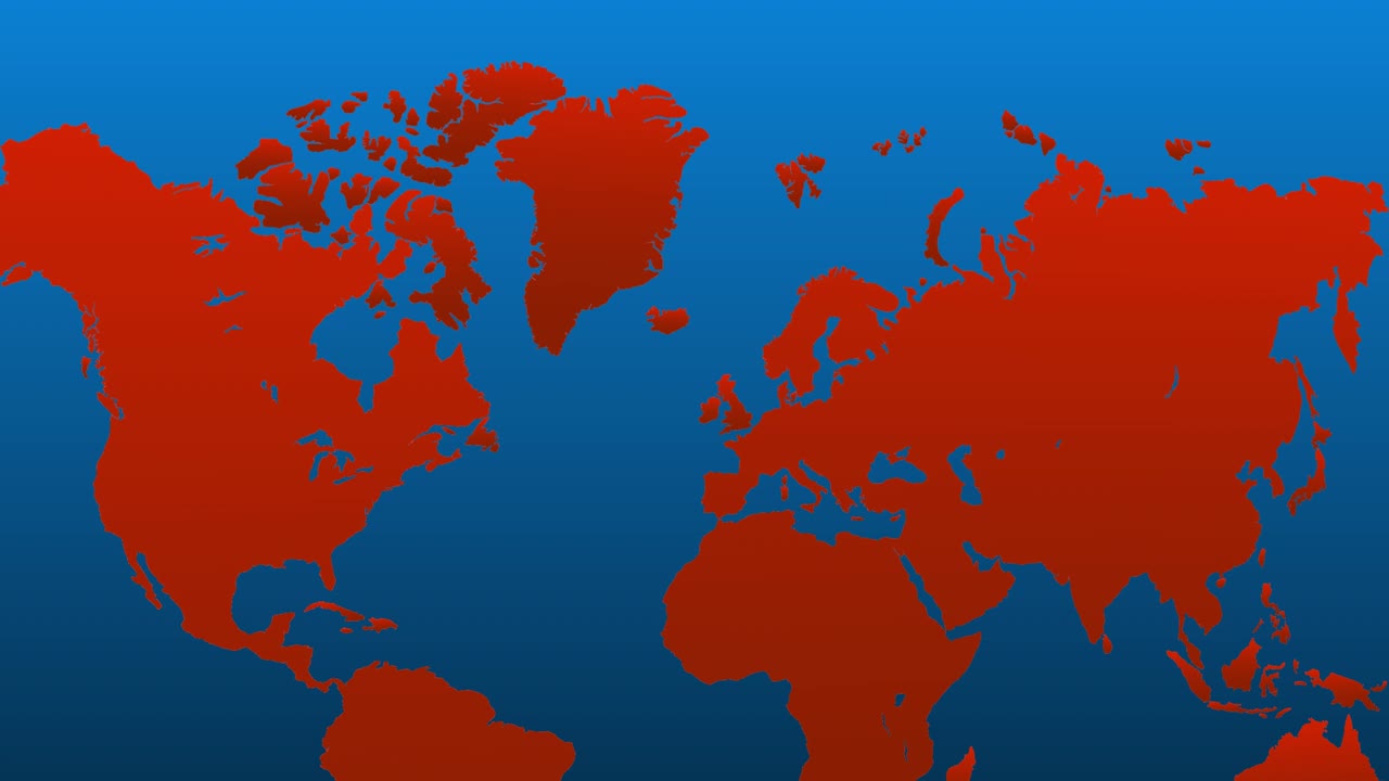 세계 지도 모션 배경