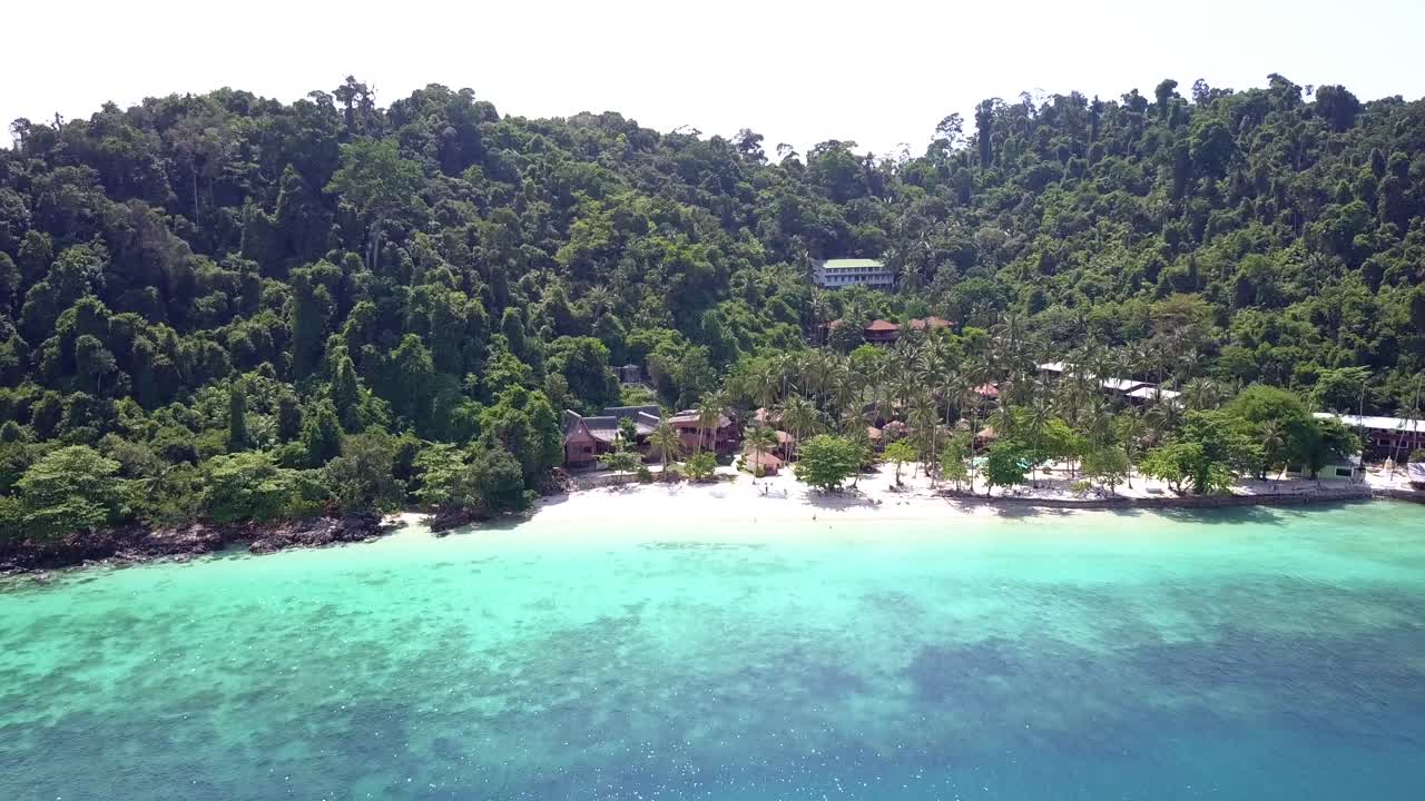 hermosas imágenes aéreas de tailandia