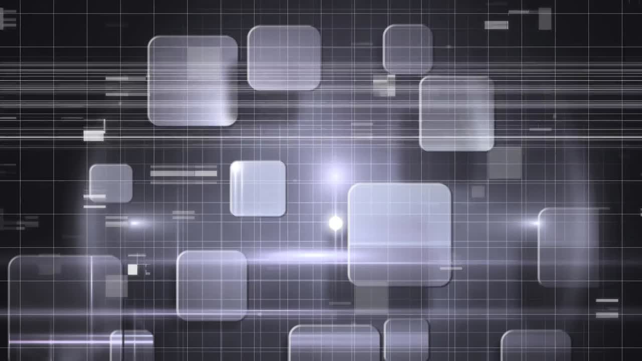 Animation of grey squares