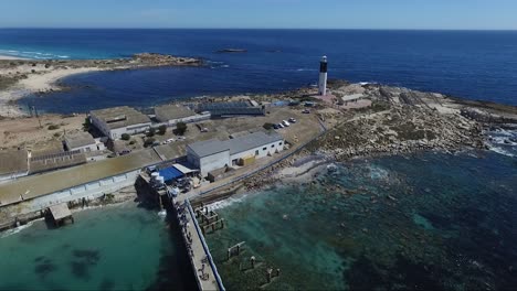 el puerto de doringbaai en la costa oeste de sudáfrica