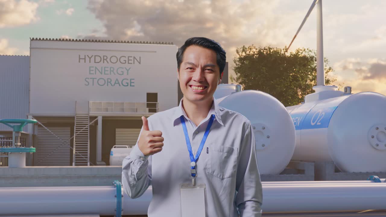 수소 에너지 저장 시설과 엔지니어