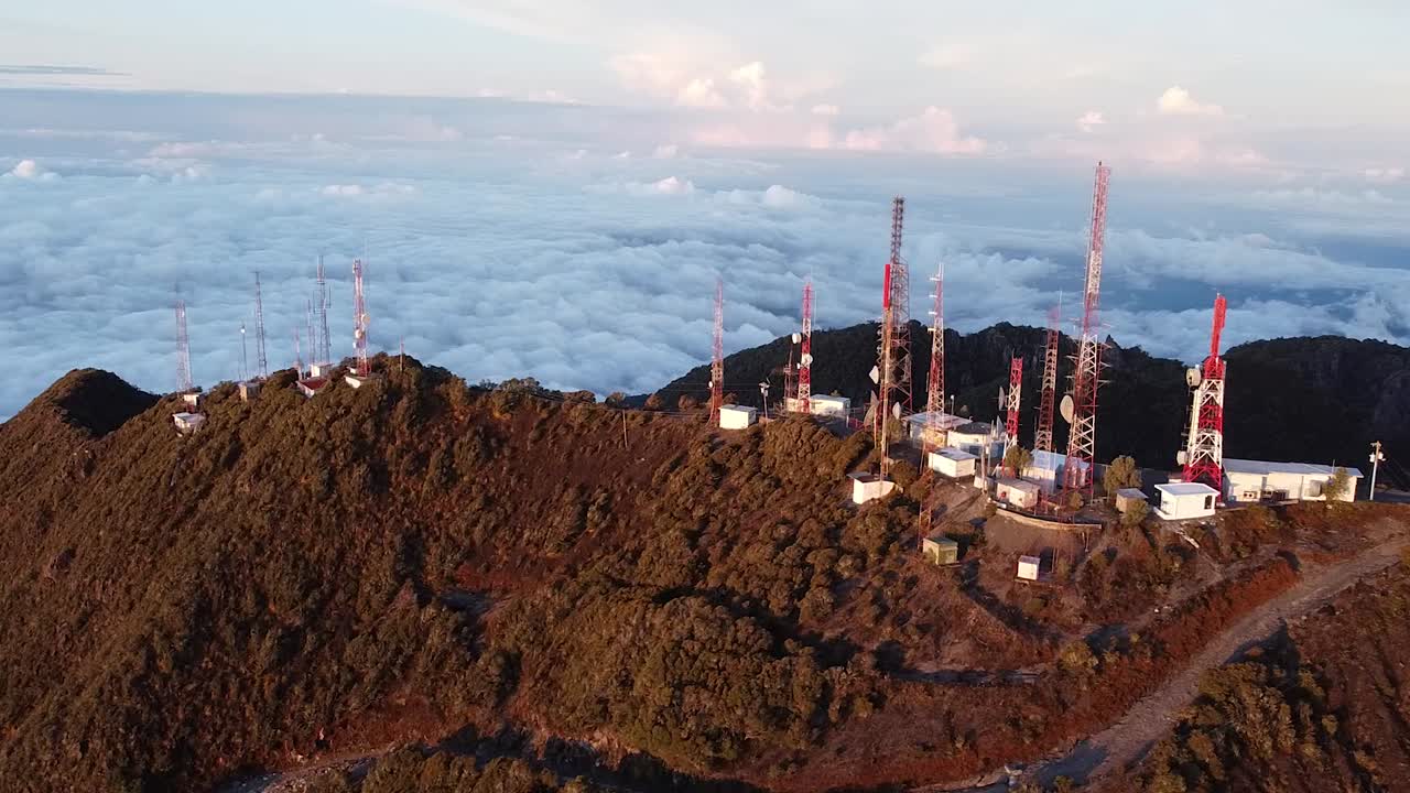 volcan baru antenas, tomas de panama drone