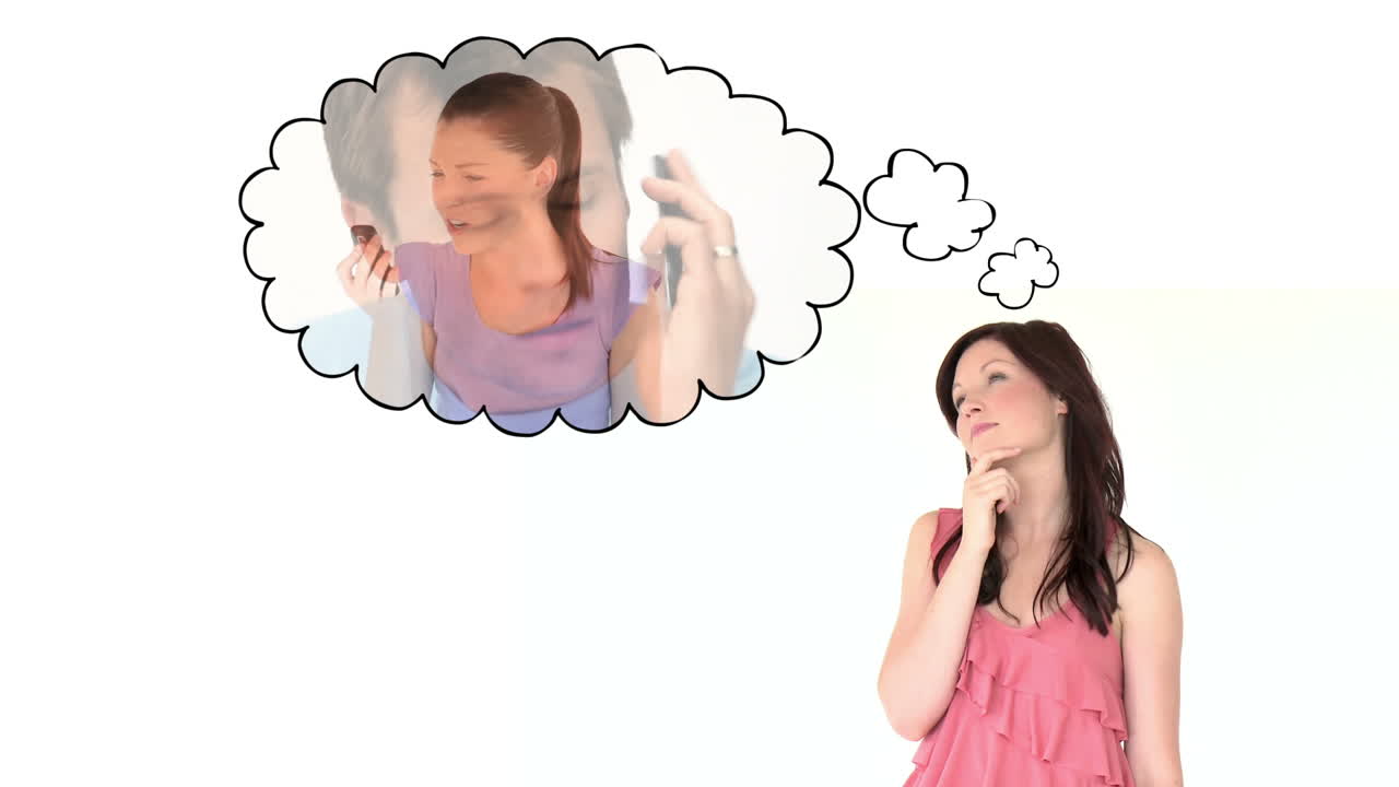 논쟁을 생각하는 여자