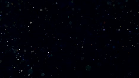 elegante, detallado y delicioso bokeh y partículas visuales con poca profundidad de campo bajo el agua