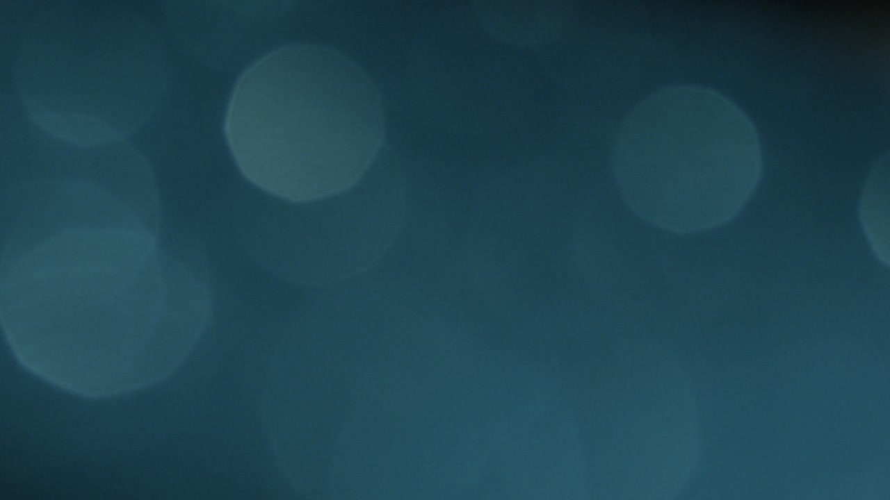 Teal Bokeh Background