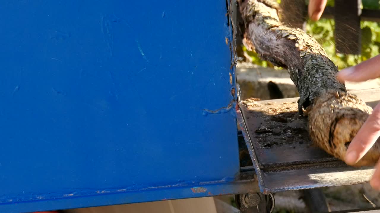 연료 나무를 자르는 원형 도자기 블레이드