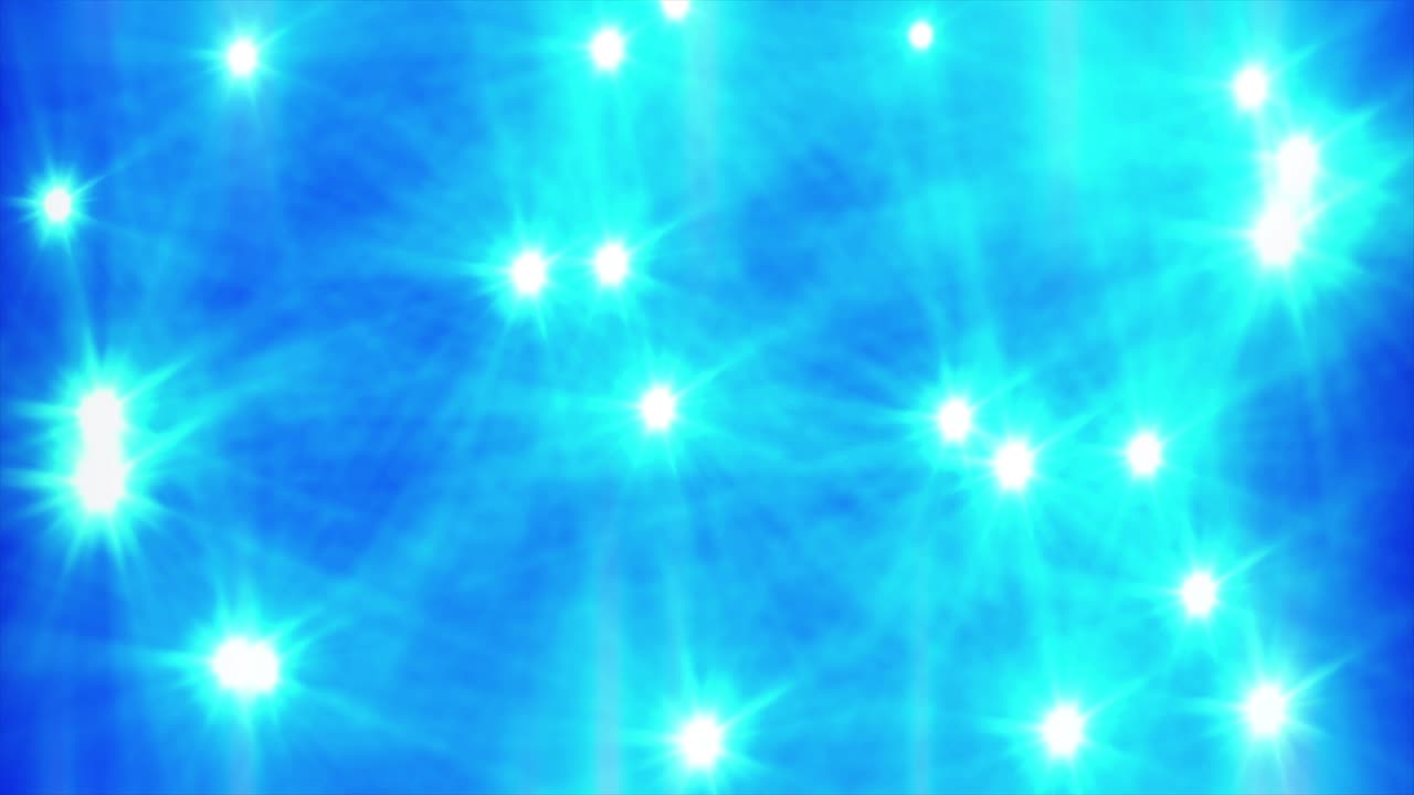 박이는 불빛, 불꽃 폭발