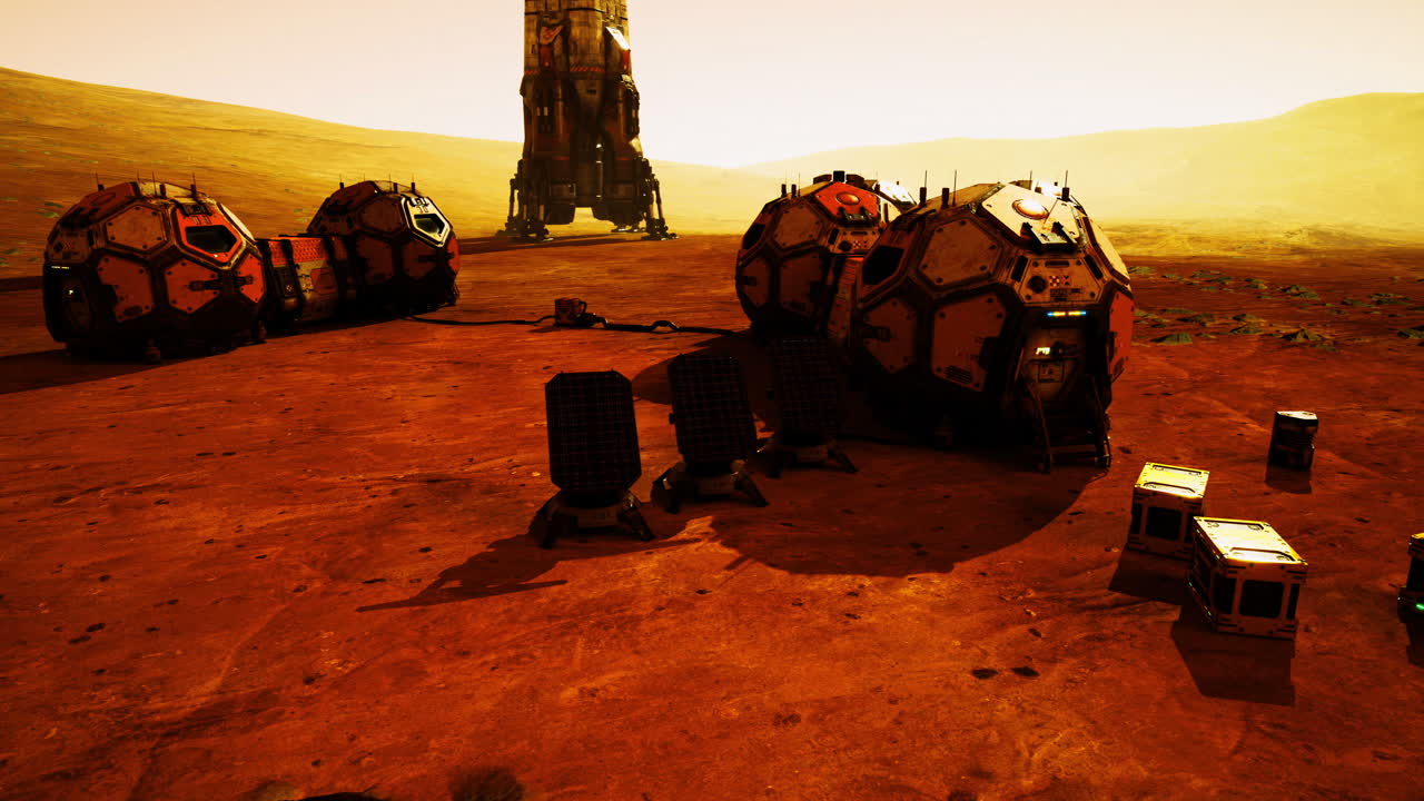 Marsbase-habitat viser frem avansert teknologi og utforskningspotensial