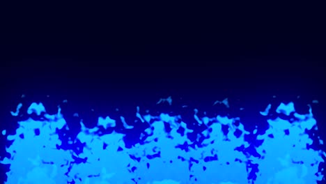 fire animation motion graphics hot fiery flame hot embers glow burning particles digital background inferno blaze gas visual effect 4k blue aqua