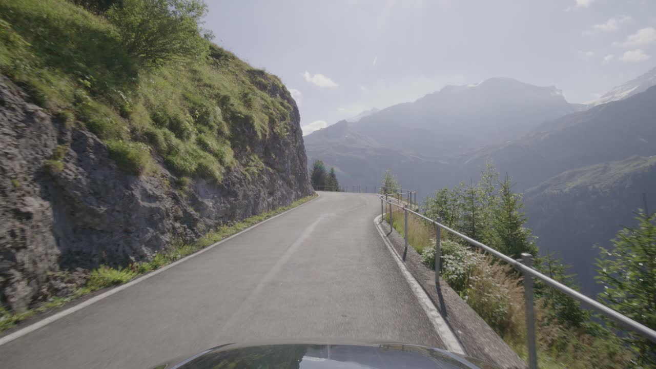 스위스 서스텐패스 주행 영상