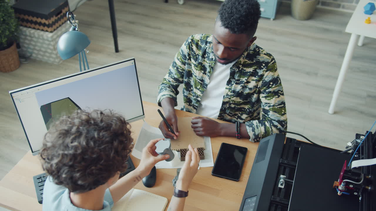 Team Collaboration in a Modern Design Studio