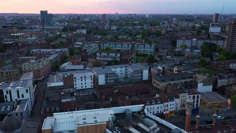 drone taking off in london
