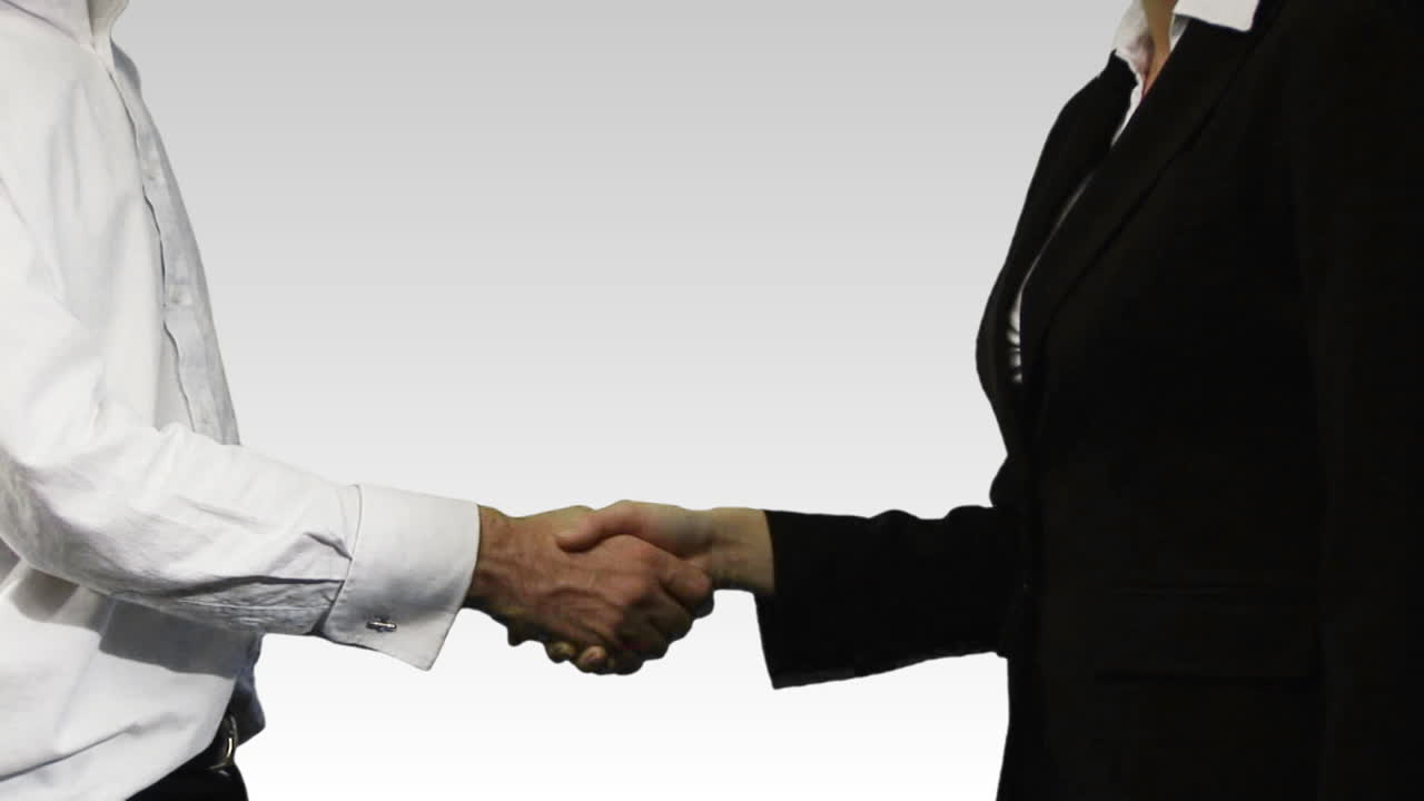 Business handshake