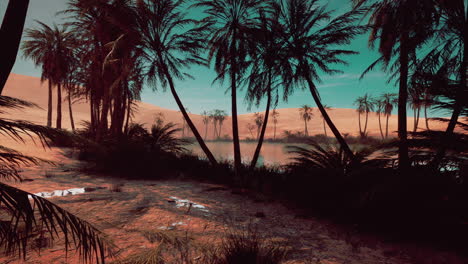 oasis in the desert