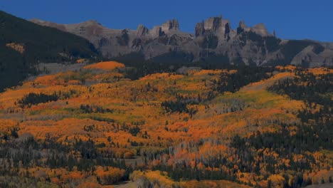vibrant autumn colors in the colorado mountains