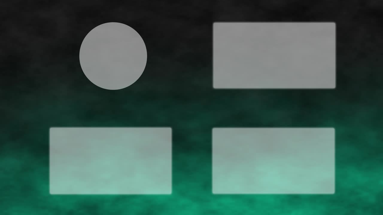 스모크 cg 엔드 카드 엔딩 스크린 모션 그래픽