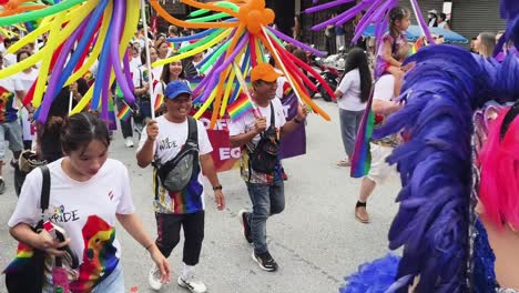 lgbtq+ pride parade in thailand