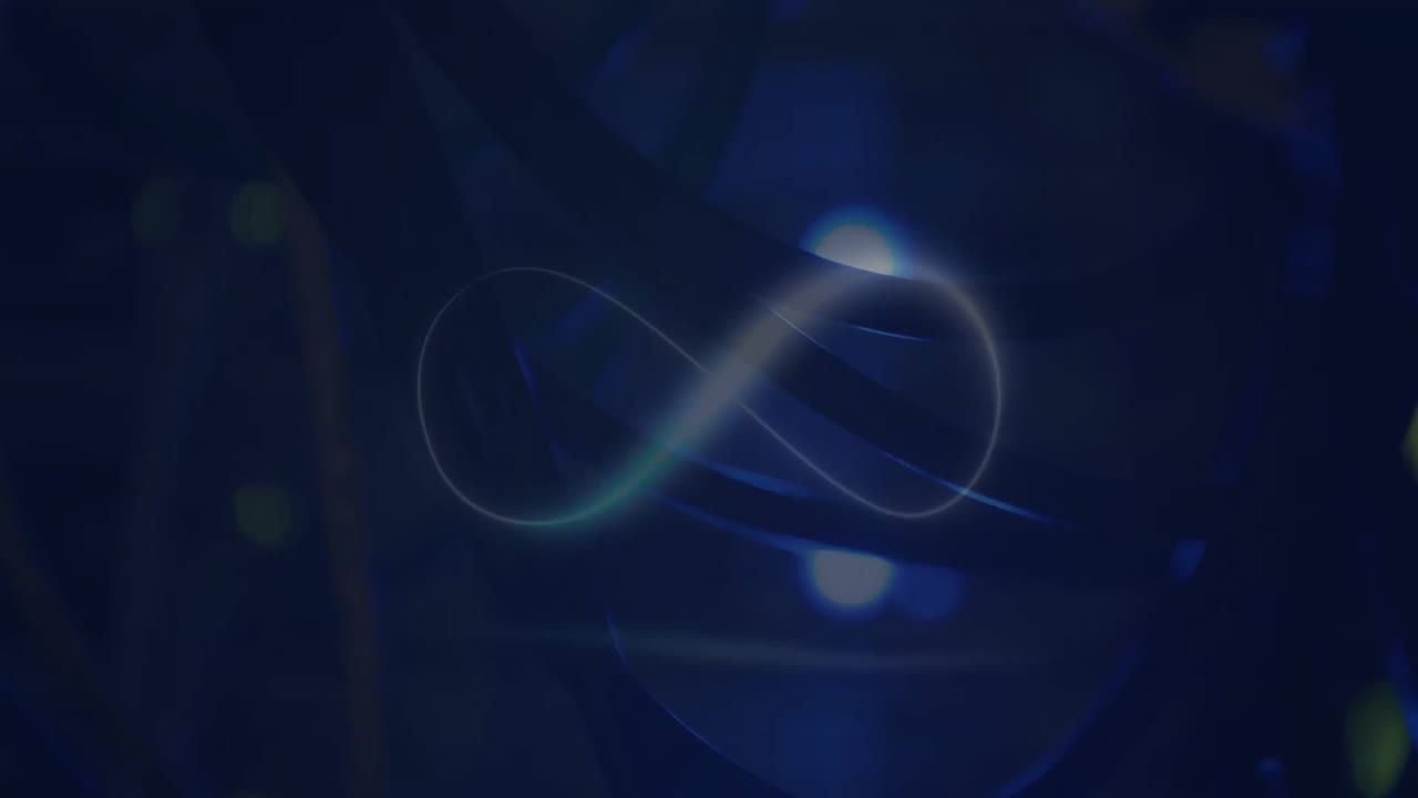 무한 기호의 애니메이션 및 데이터 처리