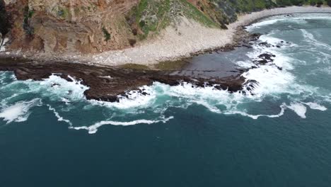 Blick-Auf-Die-Klippen-Des-Ozeans---Palos-Verdes,-Kalifornien