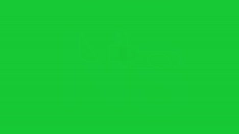 noticias en vivo texto animado en la pantalla verde