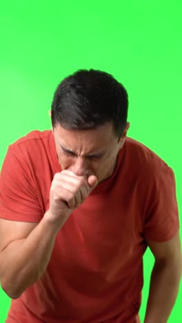 coughing and mask use