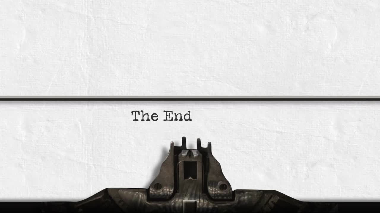 Writing with a typewriter