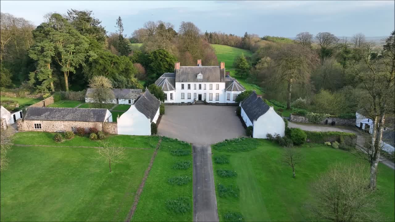 The Famous plantation house called Springhill House in Ireland also haunted location