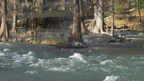 a shot of the guadalupe river in central texas