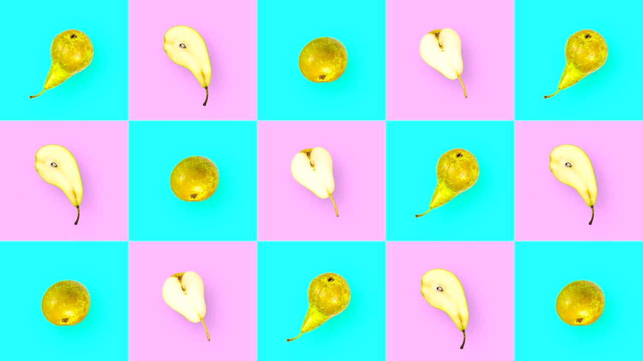 Abstract background with fruits