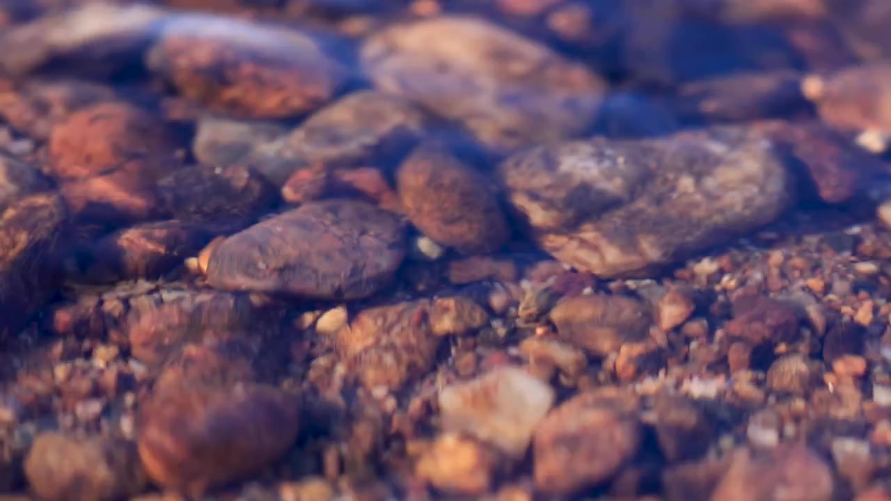 Colorado Rivers Close up of Rocks in Water
