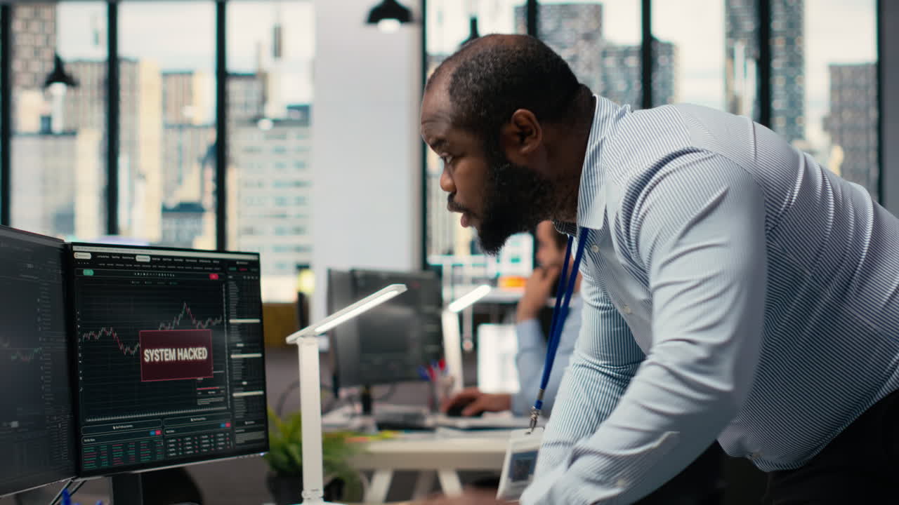 Trader frightened by security alert on PC after hacker uses exploits