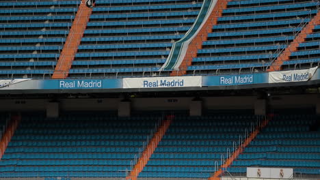 empty real madrid stadium seats