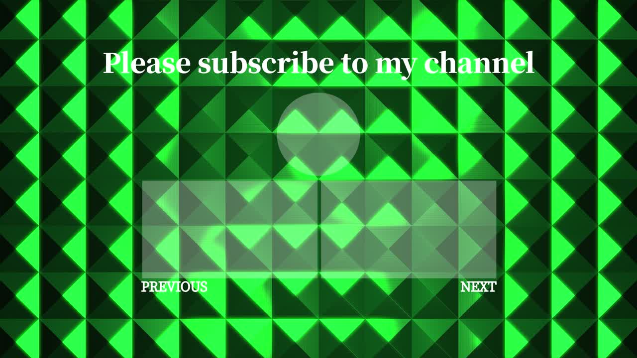 금속 반사 크리스탈 광채 엔드 카드 엔딩 스크린 모션 그래픽